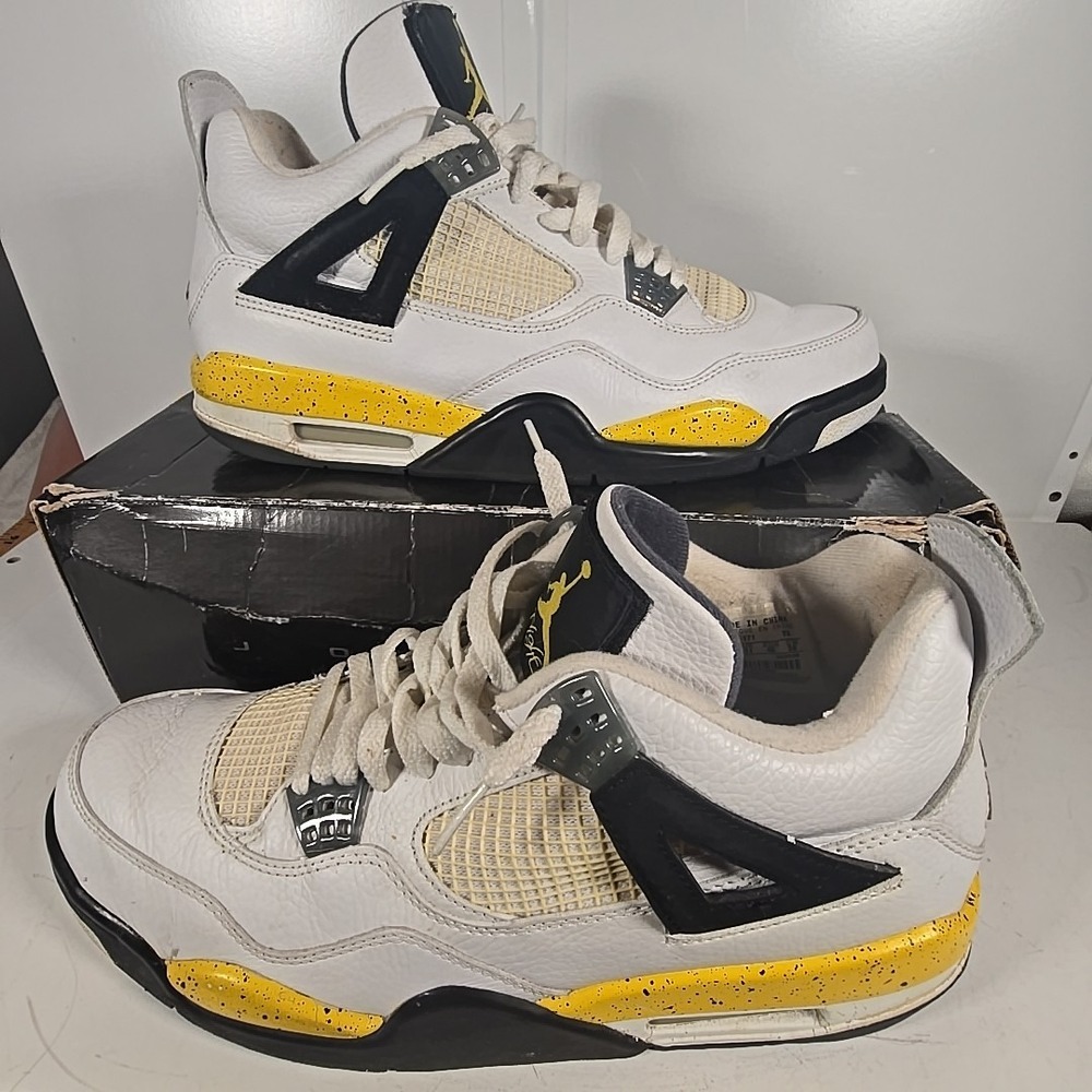 Nike Air Jordan 4 Retro LS Tour Yellow (314254-171) Size 12